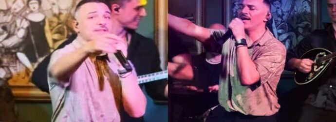 Αποκλειστικό: Θερμή υποδοχή για τον Κώστα Δόξα στο νυχτερινό μαγαζί όπου εμφανίζεται – Συνθήματα και χειροκροτήματα μετά τη συνέντευξη «ποταμό»