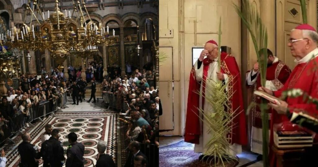 Χαμός με το Ισραήλ: Εμπόδισε τον Καθολικό Πατριάρχη Ιεροσολύμων να μπει στον Πανάγιο Τάφο για πρώτη φορά εδώ και αιώνες