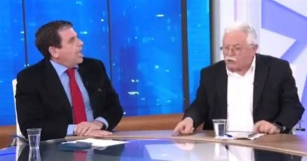 Παραλίγο να παίξουν ξύλο Καιρίδης και Κατσώτης του ΚΚΕ ζωντανά στον αέρα