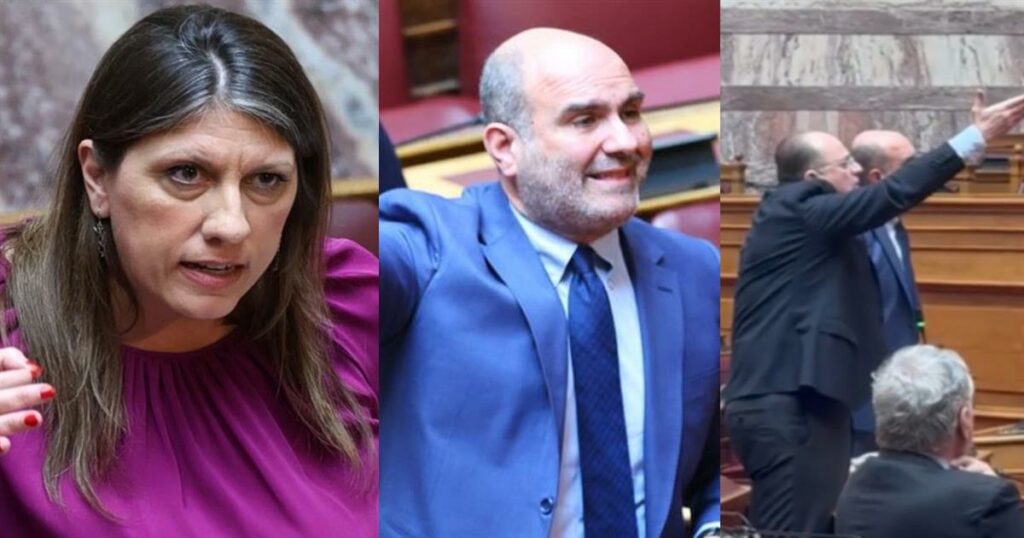 Ο κακός χαμός με Κωνσταντοπούλου, Μαρκόπουλο και Λαζαρίδη : «Με λέει γuμνοσάλιαγκα» – Νέα viral βίντεο από την Βουλή