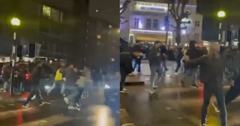 Χαμός στο Λονδίνο : Η στιγμή που υποστηρικτές και αντίπαλοι του ιρανικού καθεστώτος παίζουν ξύλο έξω από τζαμί