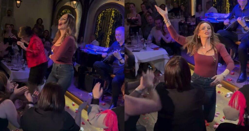 Μαγγίρα: Χόρεψε με την ψυχή της ζεϊμπέκικο στο κέντρο που εμφανίζεται η Πίτσα Παπαδοπούλου – Βίντεο