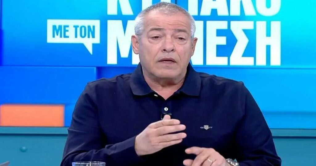 Διέκοψε την εκπομπή και ανακοίνωσε τα δυσάρεστα σε σoκ ο Νίκος Μάνεσης