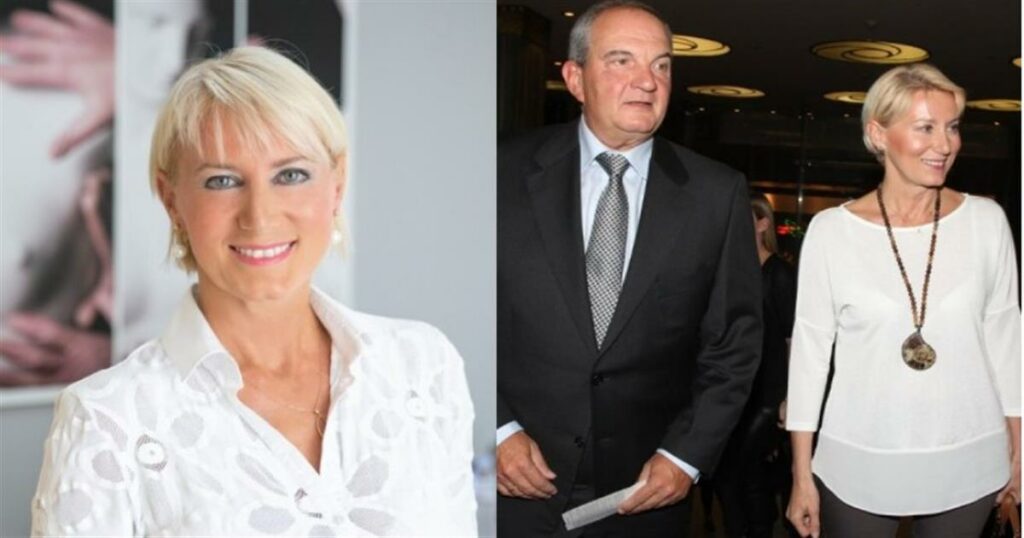 Νατάσα Παζαΐτη για Κώστα Καραμανλή: «Με ξεκουράζει η αγκαλιά και το χιούμορ του συζύγου μου»