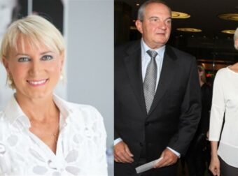 Νατάσα Παζαΐτη για Κώστα Καραμανλή: «Με ξεκουράζει η αγκαλιά και το χιούμορ του συζύγου μου»