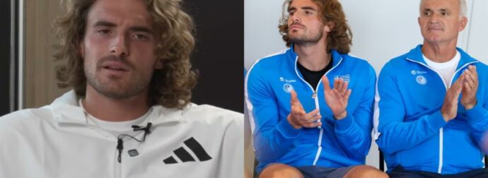 Στέφανος Τσιτσιπάς: «Δεν είναι εύκολη η σχέση πατέρα – γιου, με τον καιρό μπορεί να συσσωρευτεί ένταση»