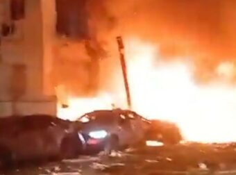 Η στιγμή που ο ιρανικός πύραυλος πέφτει στο κέντρο του Τελ Αβίβ (video)