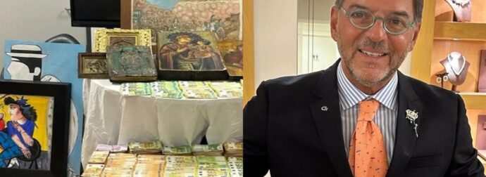 Γιώργος Τσαγκαράκης: Μόνο 7 ήταν τα γνήσια έργα στη γκαλερί – Κατασχέθηκαν 190.000 ευρώ, συνελήφθη υπάλληλός του