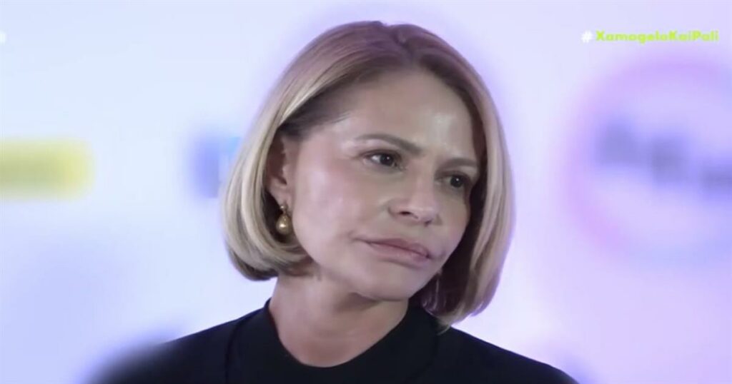 Τζένη Μπαλατσινού: Η ερώτηση που την ενόχλησε – «Δεν είμαι γυναίκα του Υπουργού και ούτε είμαι η κυρία κανενός»