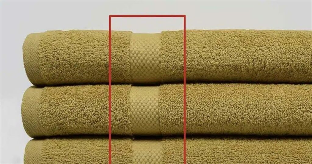 Γιατί υπάρχουν αυτές οι γραμμές στις πετσέτες;