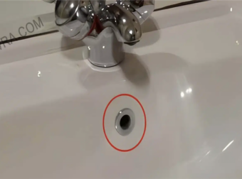 Λίγοι γνωρίζουν γιατί υπάρχει αυτή η σημαντική μικρή τρύπα στον νεροχύτη
