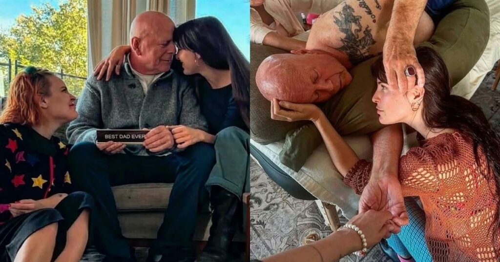 Συγκλονιστικές φωτογραφίες του θρύλου Μπρους Γουίλις μαζί με την οικογένεια του –  «Είναι πια σε μια άλλη πραγματικότητα»