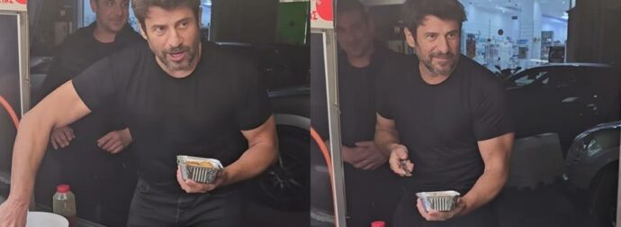 Αλέξης Γεωργούλης: Έγινε viral φτιάχνοντας λουκουμάδες στον δρόμο (Βίντεο)