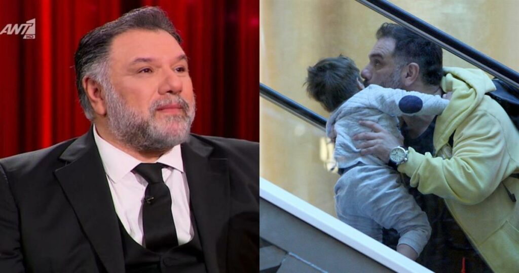 Γρηγόρης Αρναούτογλου: «Λύγισε» στο πλατό του Moments με την συγκινητική έκπληξη του γιου του (Βίντεο)