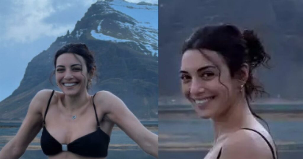 Μοναδική Ευγενία Σαμαρά: Έβαλε το μπικίνι της και βούτηξε στους -3 °C, εικόνες που «κόβουν την ανάσα»