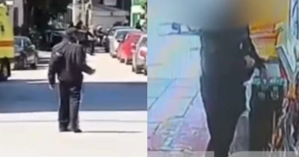 Στιγμές τρόμου στο Γενικό Κρατικό Νίκαιας: Βίντεο από την στιγμή που ο άντρας απειλεί κόσμο με «όπλο»