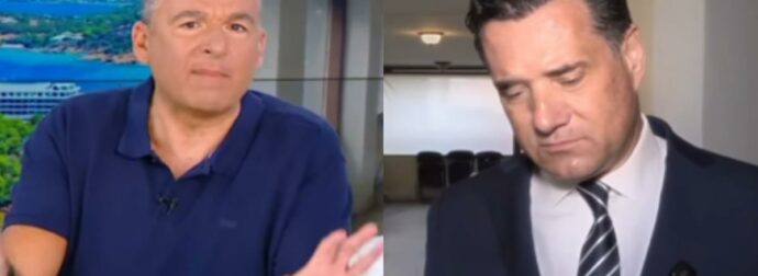 Βγήκε από το ρούχα του ο Γιώργος Λιάγκας με τον Άδωνι Γεωργιάδη