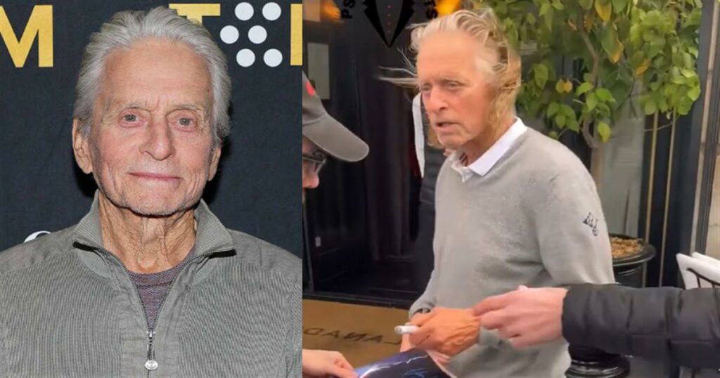 Μάικλ Ντάγκλας: Εμφανίστηκε αγνώριστος ο θρύλος του Χόλιγουντ