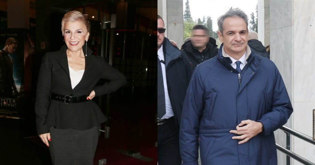 Χρύσα Ρώπα περνάει πριονοκορδέλα τον Κυριάκο Μητσοτάκη