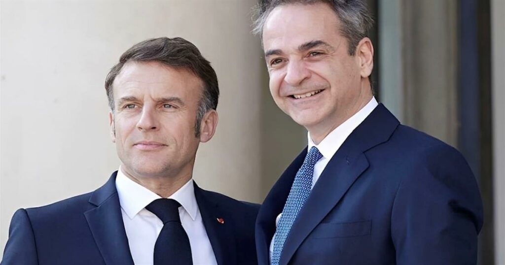 Μακρόν σε Μητσοτάκη: «Αν απειληθεί η Ελλάδα από την Τουρκία, θα είμαστε εδώ»