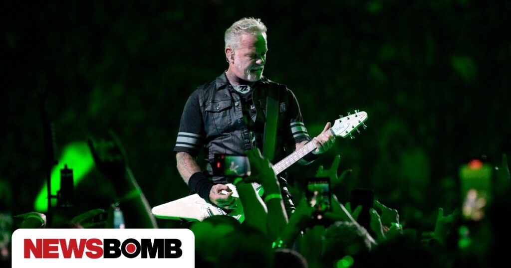 Στην Αθήνα ο frontman των Metallica, James Hetfield, μαζί με την αρραβωνιαστικιά του