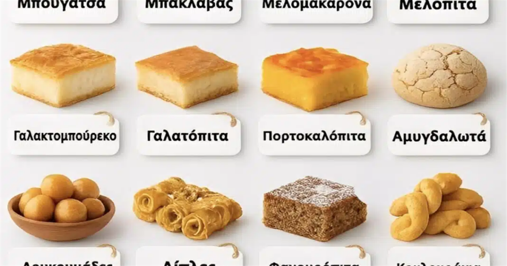 Διάλεξε ένα ελληνικό γλυκό και δες τι είδους άτομο είσαι