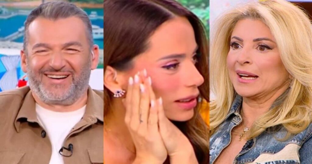 Άβολο – Η αμήχανη απάντηση της Μαρίας Αντωνά στο σχόλιο της Πολίτη ότι κάνει «καλό σ@ξ» με τον Γιώργο Λιάγκα!