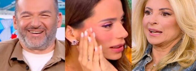 Άβολο – Η αμήχανη απάντηση της Μαρίας Αντωνά στο σχόλιο της Πολίτη ότι κάνει «καλό σ@ξ» με τον Γιώργο Λιάγκα!