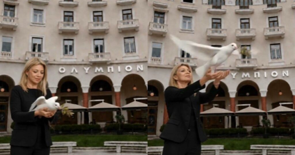 Μαρία Καρυστιανού: Χαμός με το βίντεο ΑΙ για το νέο κόμμα – Η ημερομηνία και το… περιστέρι!
