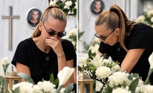 Μαζωνάκης: Και σήμερα στον τάφο του η αδερφή του, Βάσω – Τι ζήτησε από τον κόσμο που ήταν στο νεκροταφείο