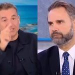 Έξαλλος ο Γιώργος Λιάγκας ξέσπασε στον Μπαλάσκα on air στον ΑΝΤ1: «Μη με κοιτάς έτσι εσύ, είναι μέρα ντροπής»