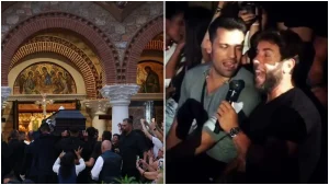 Όλοι λύγισαν όταν είδαν τι γράφει το στεφάνι του Αργυρού για τον Μαζωνάκη
