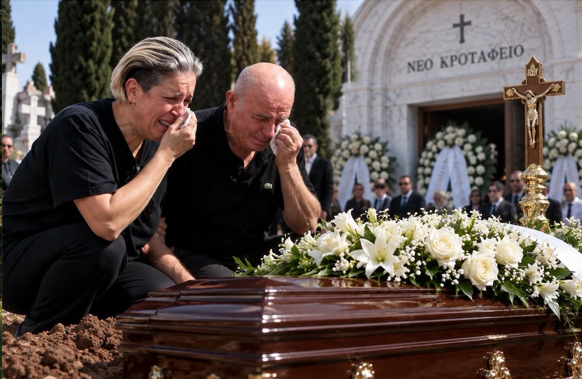 Ανατριχιαστικό! Κηδεία Μαζωνάκη: To σημάδι από τον ουρανό τη στιγμή της ταφής-“Είναι από τον Θεό…”, σπάραζε η Μαρία