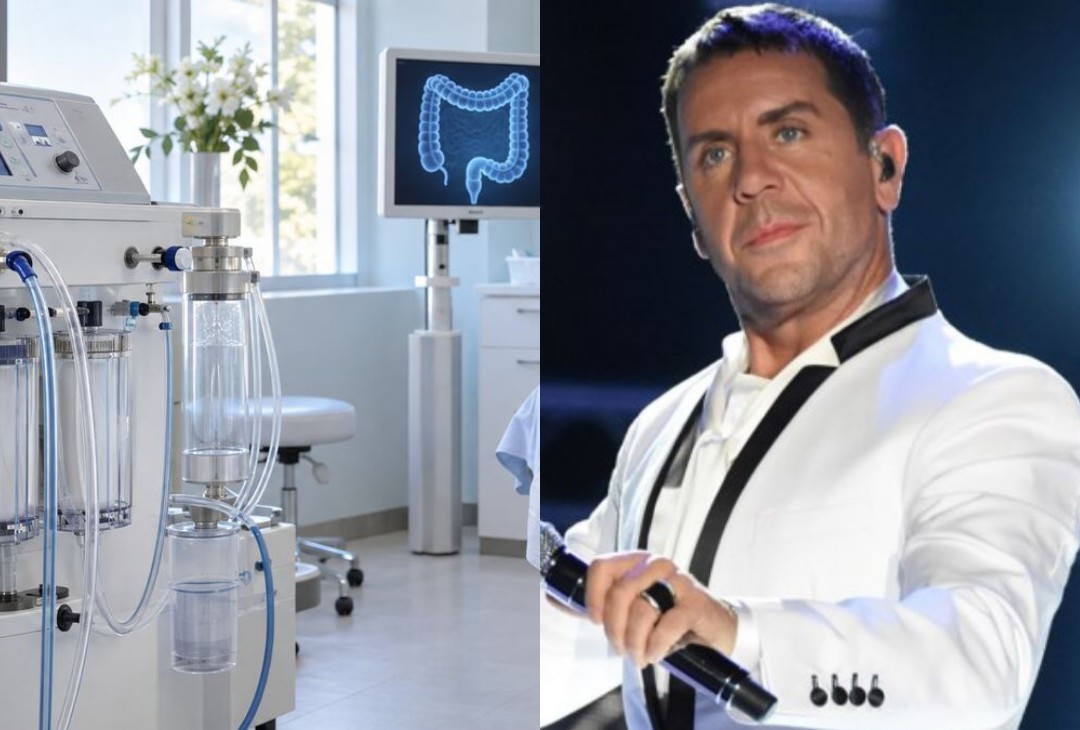 Με αφορμή τον Μαζωνάκη: Τι είναι η υδροθεραπεία του εντέρου στην οποία υπεβλήθη ο τραγουδιστής