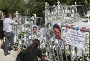 Γιώργος Μαζωνάκης: Τρισάγιο στη μνήμη του – Τι συνέβη στο Γ’ Νεκροταφείο – Ποιοι πήγαν