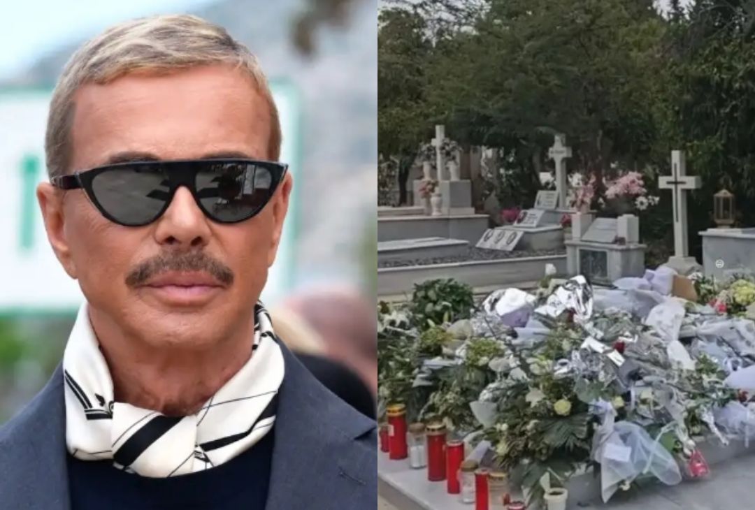 Όλο το Ίντερνετ μιλάει για τον Λάκη Γαβαλά: Το σπάνιο δώpο που άφησε στον τάφο του Μαζωνάκη - Φωτoγραφία