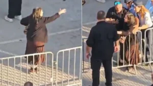 ΣΑΛΟΣ ΜΕ ΤΗΝ ΕΛΕΝΗ ΛΟΥΚΑ: ΕΜΦΑΝΙΣΤΗΚΕ ΣΤΟ ΛΑΙΚΟ ΠΡΟΣΚΥΝΗΜΑ ΚΑΙ ΕΦΕΡΕ ΠΑΝΙΚΟ “Ο ΜΑΖΩΝΑΚΗΣ ΞΕΡΕΤΕ ΟΤΙ ΗΤΑΝ”