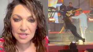 Καίτη Γαρμπή: «Έφαγα μια επική γλίστρα, αλλά είμαι καλά» – Το μήνυμά της μετά την τούμπα στη συναυλία του Ρέμου
