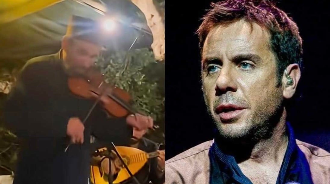 Από τις μεγάλες πίστες στο δρόμο του Θεού: Ο παπά-Στρατής, το πρώτο βιολί του Γιώργου Μαζωνάκη, τον αποχαιρέτησε με το «Μου λείπεις»