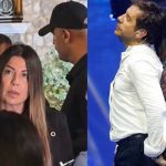 Συντετριμμένη η Άντζελα Δημητρίου στη λαϊκή αγρυπνία για τον Γιώργο Μαζωνάκη –  Μαζί της ήταν και η κόρη της 