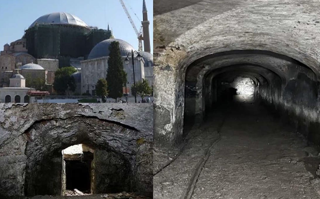 Ο Τούρκος υπουργός Πολιτισμού επιβεβαίωσε την ύπαρξη τούνελ 9 χιλιομέτρων κάτω από την Αγία Σοφία - Λύθηκε μυστήριο 1.600 ετών