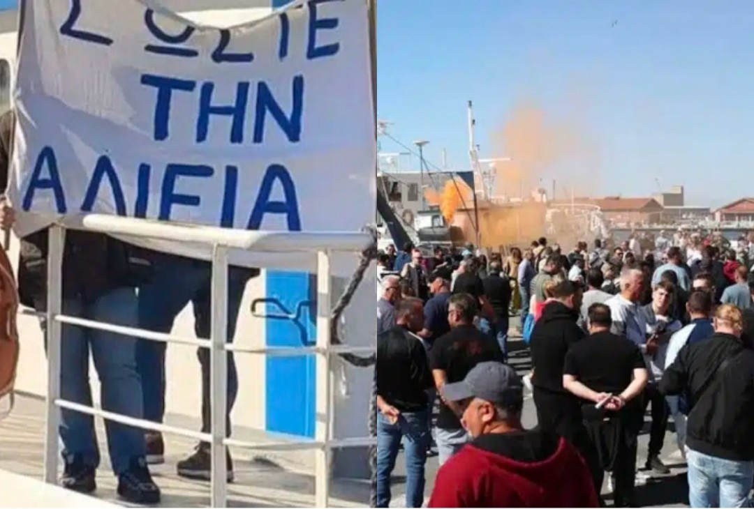 «Τέλος τα ψάρια στην αγορά»: «Μπλόκο» σε 4 φορτηγά με τουρκικά ψάρια – Κλιμακώνουν οι αλιείς