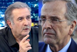 Τα είπε όλα με 3 λέξεις: Η επική αντίδραση Αντώνη Σαμαρά στην υποστήριξη Λάκη Λαζόπουλου