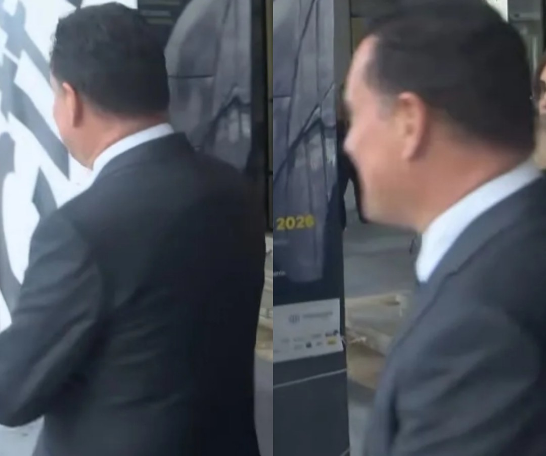 ΕΚΤΑΚΤΟ - Ένταση με Άδωνι Γεωργιάδη έξω από το δημαρχείο Χανίων - Bίvτεο