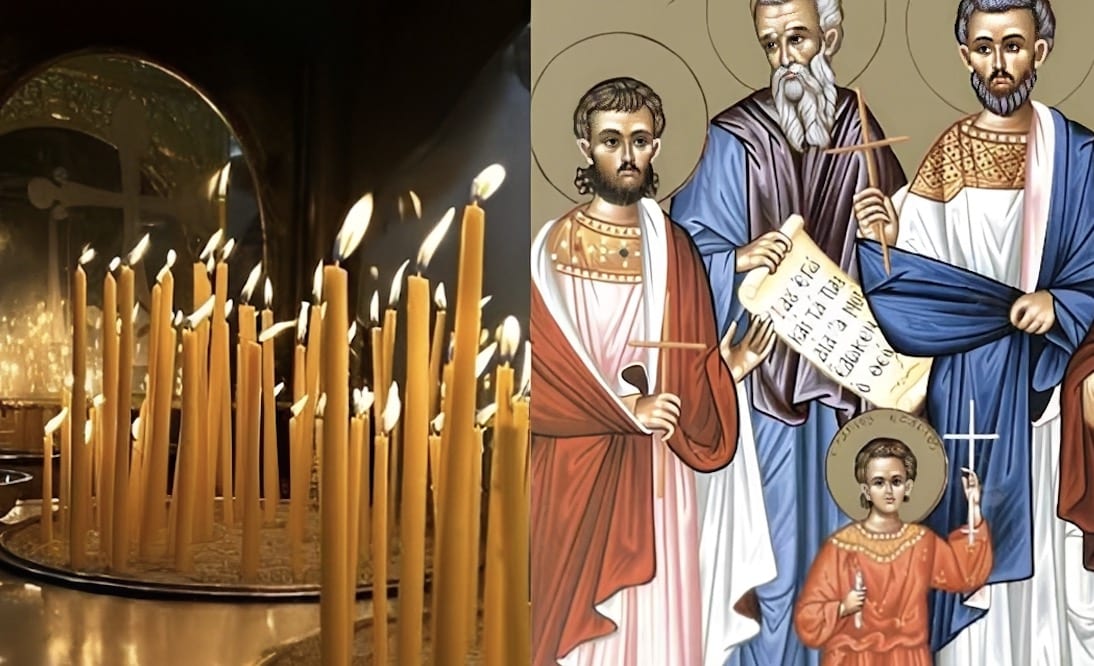 Τετάρτη 14 Οκτωβρίου: Μεγάλη γιορτή της Ορθοδοξίας σήμερα – Γιορτάζουν τα πιο σπάνια και όμορφα ονόματα