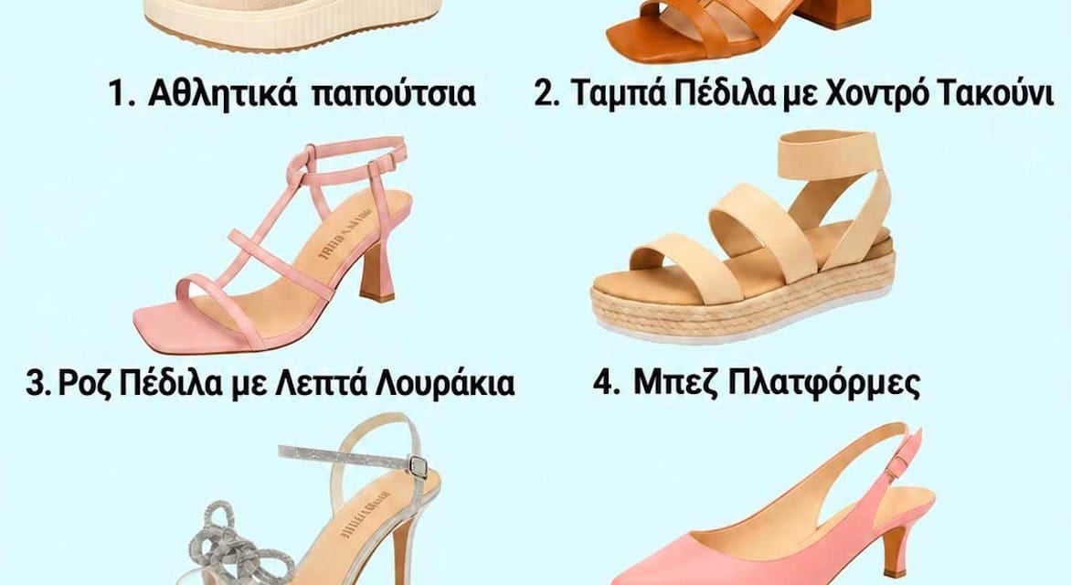 Επίλεξε ένα ζευγάρι και ανακάλυψε το στυλ σου